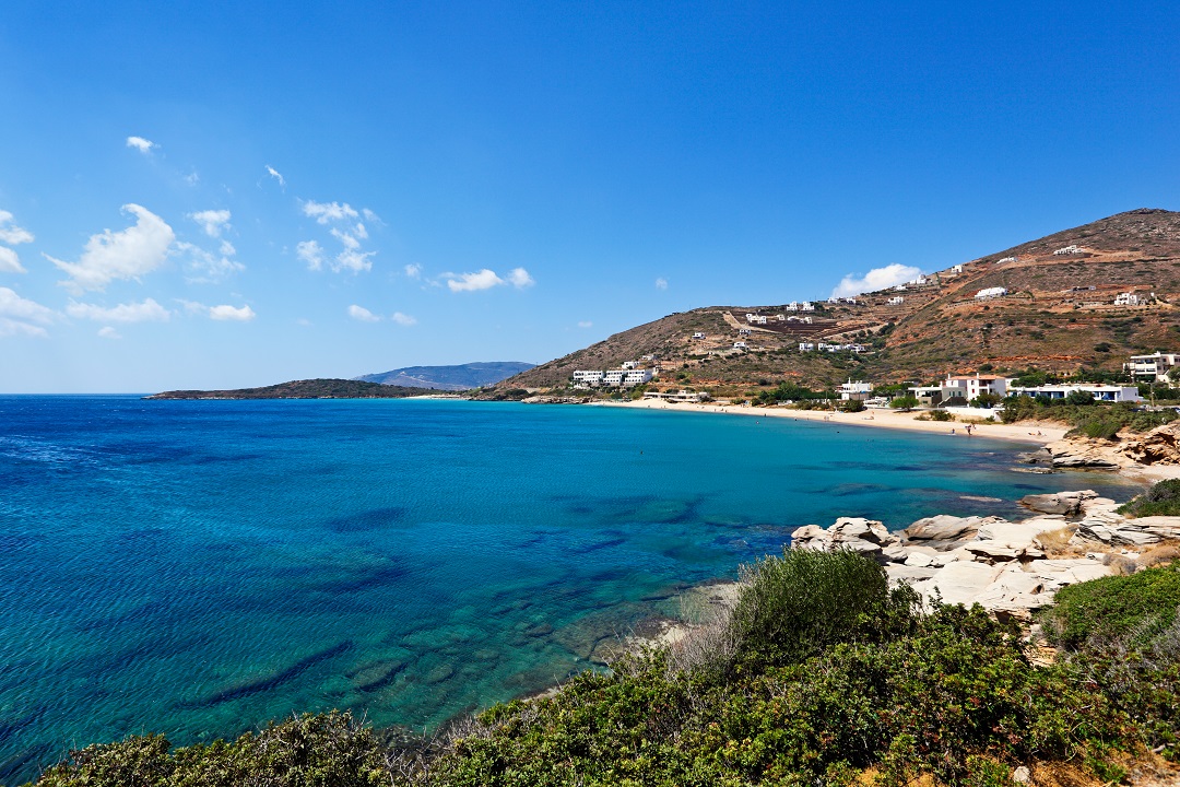 Kypri beach in Andros
